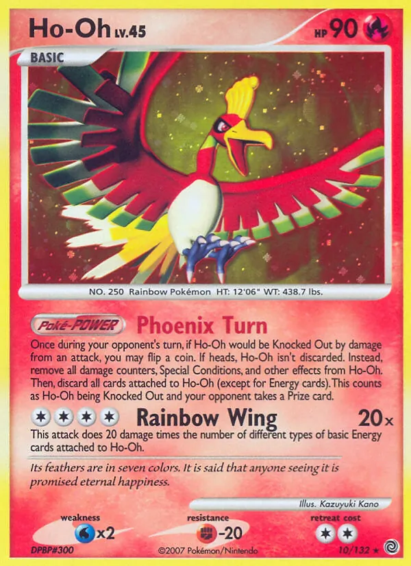 Ho-Oh, Secret Wonders No. 10