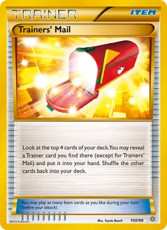 Trainers' Mail, Ancient Origins No. 100 Normal
