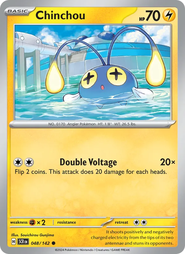 Chinchou, Stellar Crown No. 048