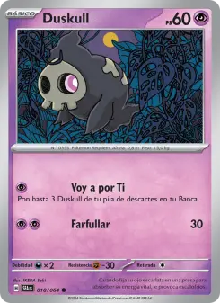 Duskull, Fabula Sombría Nº 018 Normal