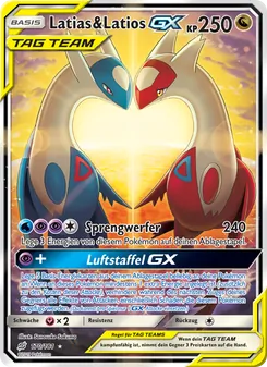 Latias & Latios GX, Teams Sind Trumpf No. 170 Normal
