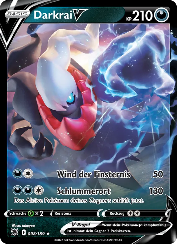 Darkrai V, Astralglanz No. 098