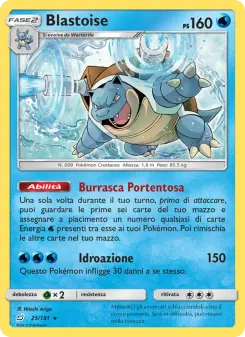 Blastoise, Gioco di Squadra No. 25 Normal