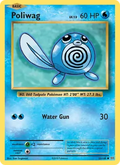Poliwag, Evolutions No. 23 Normal