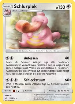 Schlurplek, Kräfte im Einklang No. 153 Normal