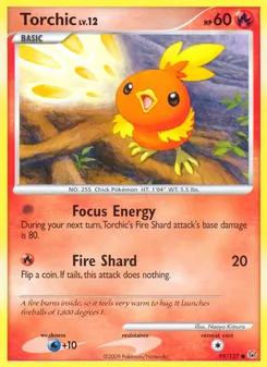 Torchic, Platinum No. 99 Normal