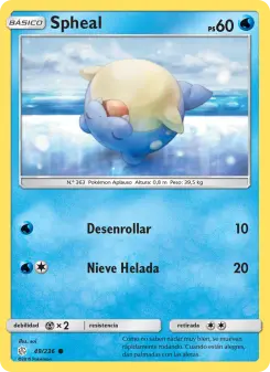 Spheal, Eclipse Cósmico No. 49 Normal