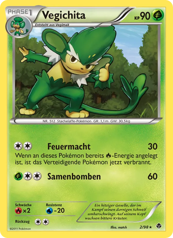 Vegichita, Aufstreben der Mächtigen Nº 2