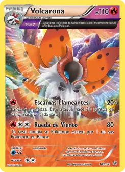 Volcarona, Antiguos Orígenes No. 18 Normal