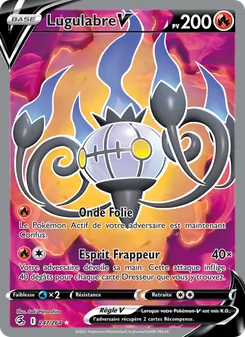 Lugulabre V, Poing de Fusion Nº 247 Holo