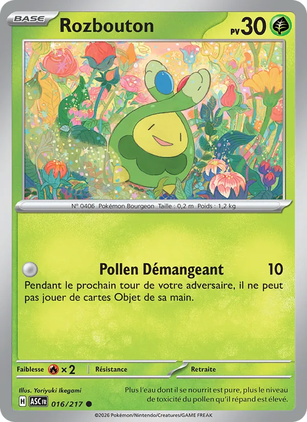 Rozbouton, Héros Transcendants Nº 016