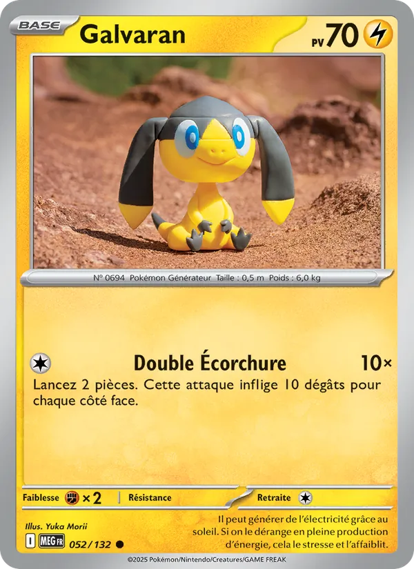 Galvaran, Méga-Évolution Nº 052