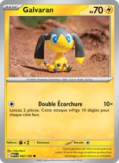 Galvaran, Méga-Évolution Nº 052 Normal