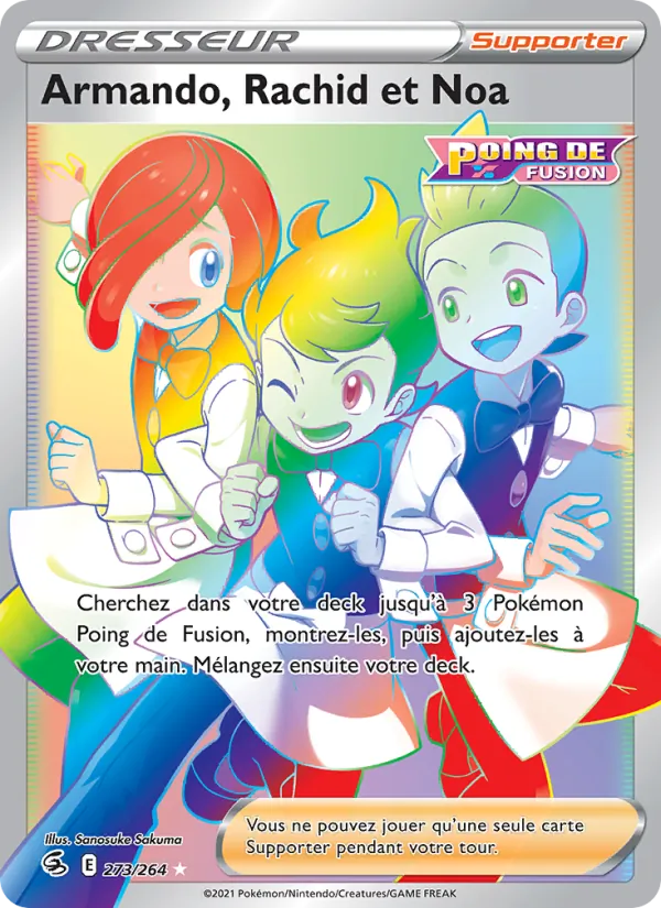 Armando, Rachid et Noa, Poing de Fusion No. 273
