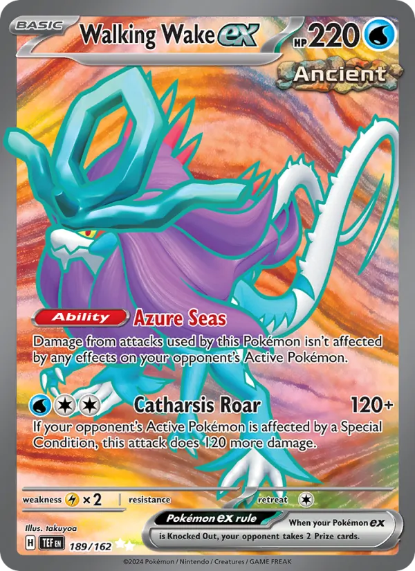 Walking Wake ex, Temporal Forces No. 189