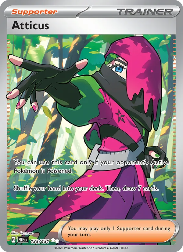 Atticus, Prismatic Evolutions Nº 133