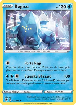 Regice, Astres Radieux Nº 037 Normal