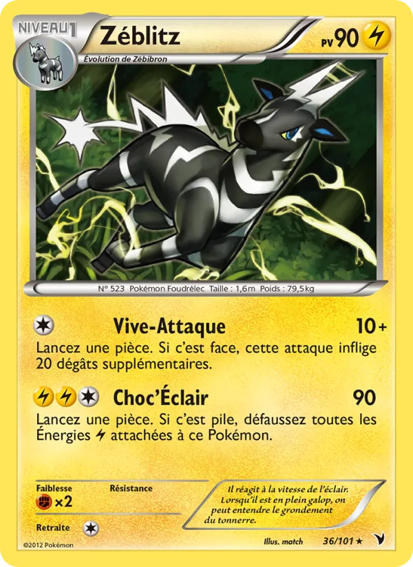 Zéblitz, Nobles Victoires No. 36