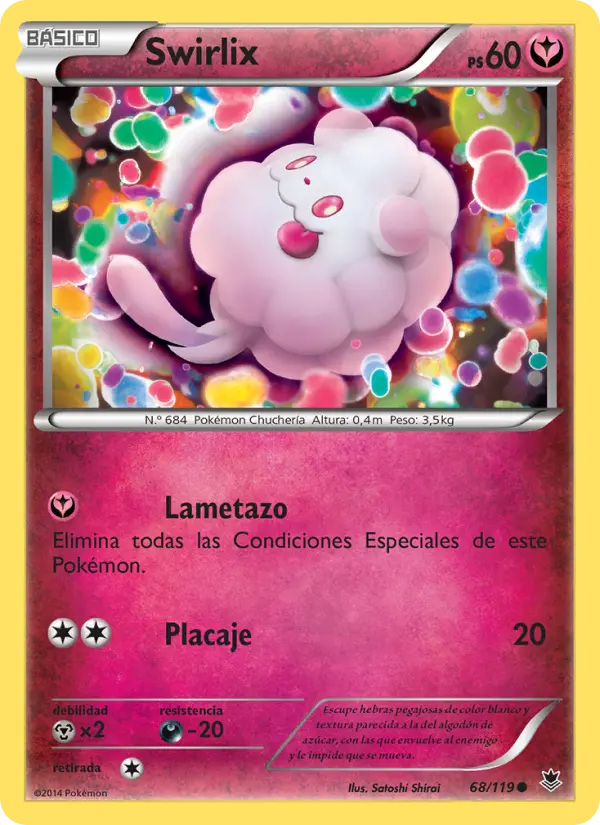 Swirlix, Fuerzas Fantasmales Nº 68