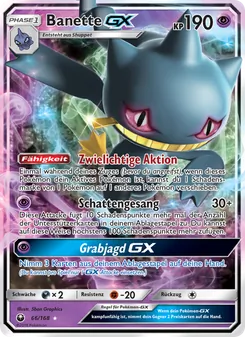 Banette GX, Sturm Am Firmament Nº 66 Normal