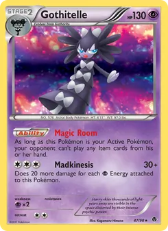 Gothitelle, Emerging Powers No. 47 Normal