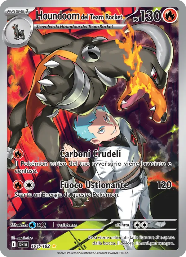 Houndoom del Team Rocket, Rivali Predestinati Nº 191