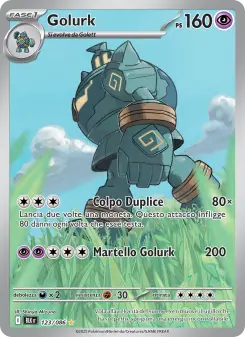 Golurk, Luce Nera No. 123 Holo