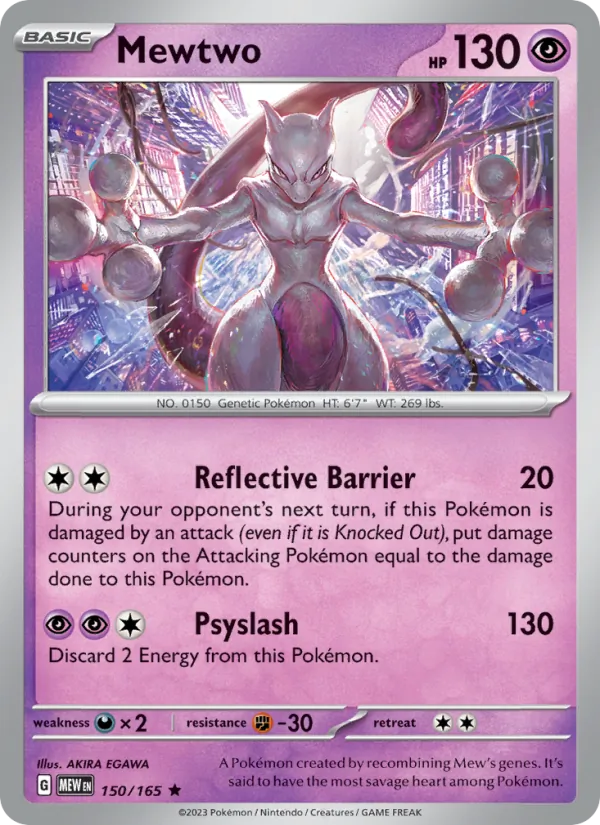 Mewtwo, 151 No. 150