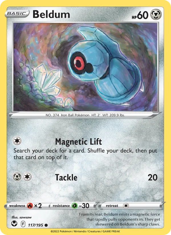 Beldum, Silver Tempest No. 117