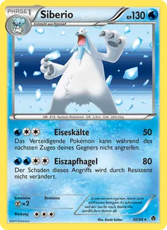 Siberio, Aufstreben der Mächtigen No. 30 Normal