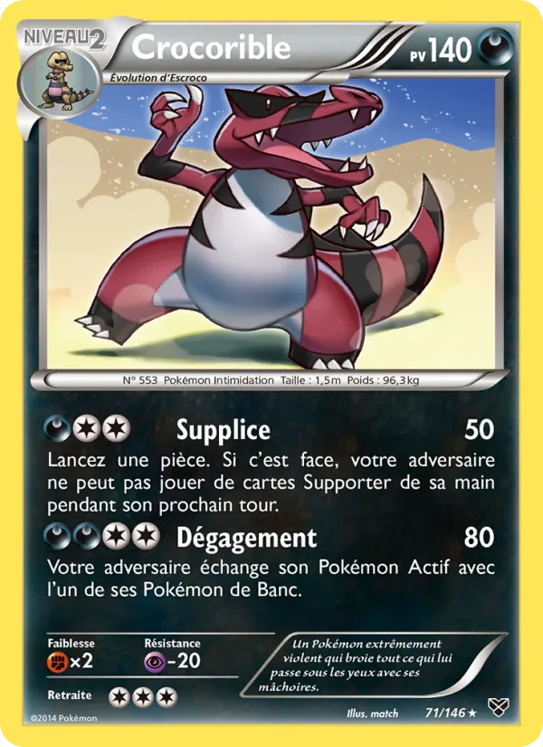 Crocorible, XY No. 71