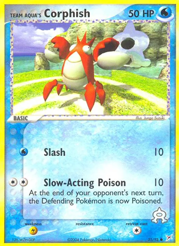 Team Aqua's Corphish, Team Magma vs Team Aqua No. 51