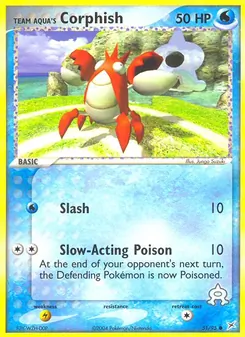 Team Aqua's Corphish, Team Magma vs Team Aqua No. 51 Normal