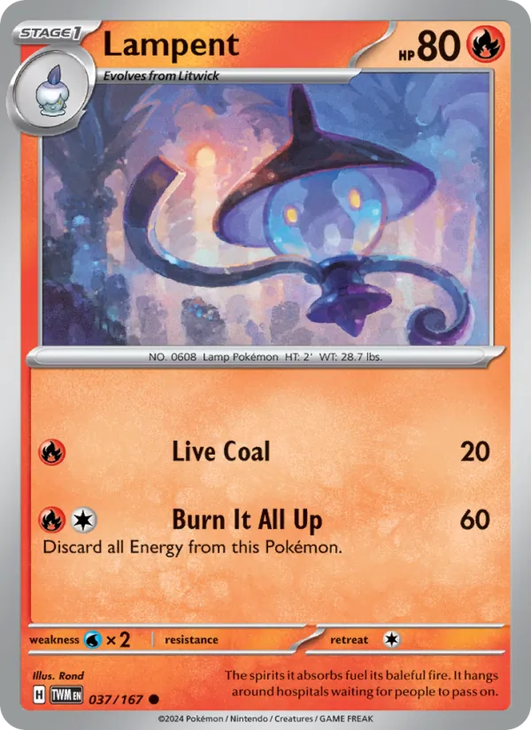 Lampent, Twilight Masquerade No. 037