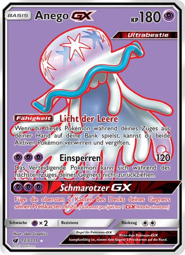 Anego GX, Aufziehen der Sturmröte No. 103