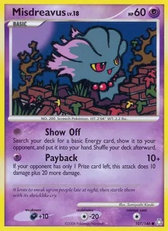 Misdreavus, Legends Awakened No. 107 Normal