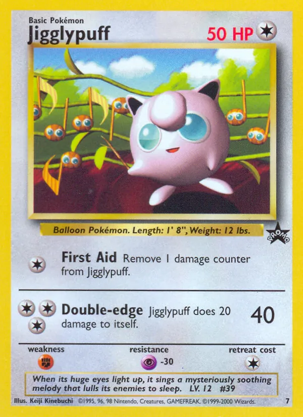Jigglypuff, Wizards Black Star Promos No. 7