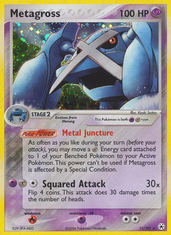Metagross, Hidden Legends Nº 11