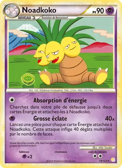 Noadkoko, HeartGold SoulSilver No. 18 Normal