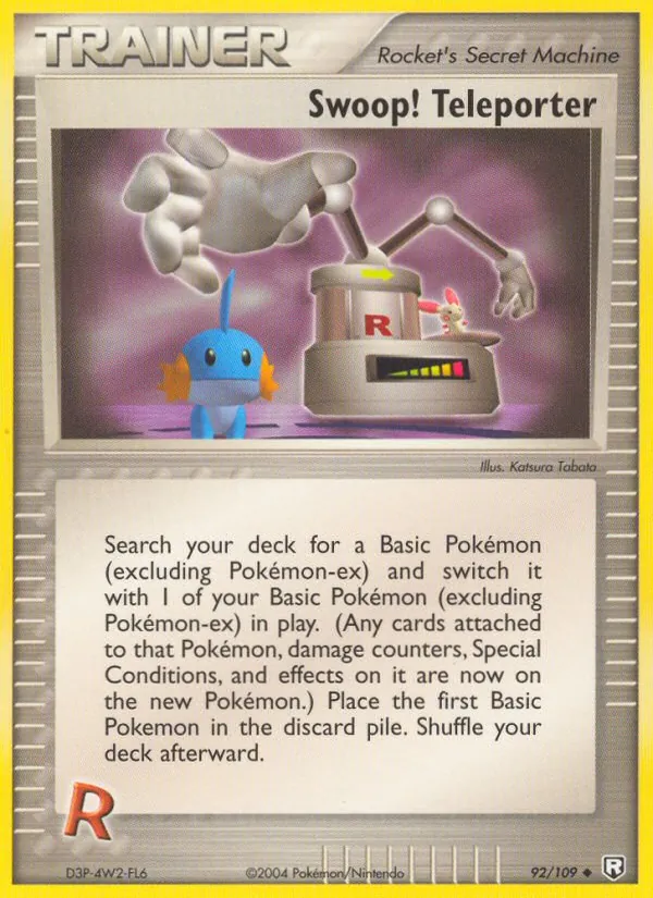 Swoop! Teleporter, Team Rocket Returns Nº 92