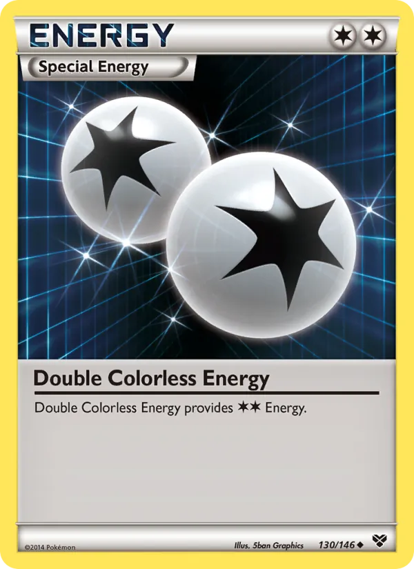 Double Colorless Energy, XY Nº 130