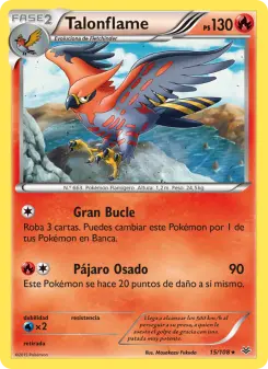 Talonflame, Cielos Rugientes No. 15 Normal