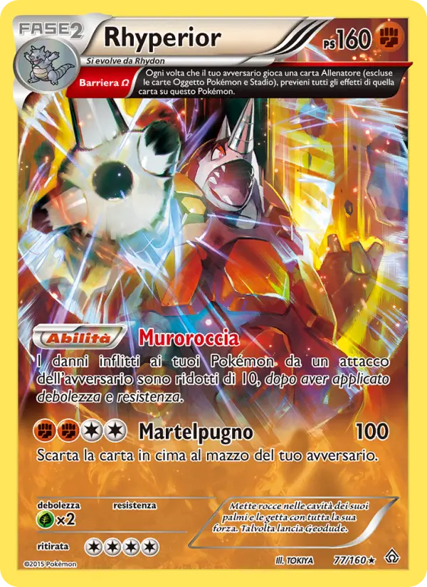 Rhyperior, Scontro Primordiale No. 77