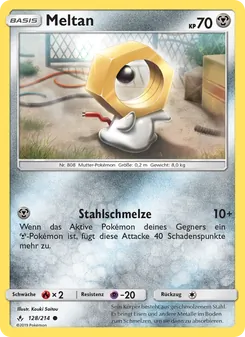 Meltan, Kräfte im Einklang Nº 128 Normal