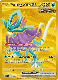 Walking Wake ex, Temporal Forces No. 215 Holo