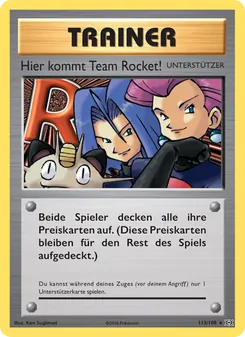 Hier kommt Team Rocket!, Evolution No. 113 Normal