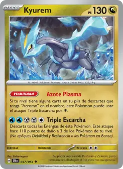 Kyurem, Fabula Sombría No. 047 Normal