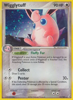 Wigglytuff, Crystal Guardians Nº 13 Holo