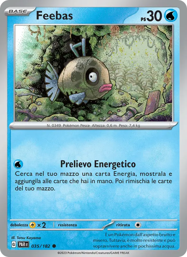Feebas, Paradosso Temporale No. 035