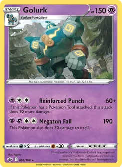 Golurk, Chilling Reign No. 66 Normal